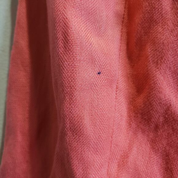 J Crew Schoolboy Blazer Women's 0 Peach Coral 2 Button Closure Lined - Picture 14 of 15